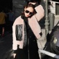 短外套女冬装2016新款潮剪羊毛加厚飞行员夹克宽松短款棒球服秋冬